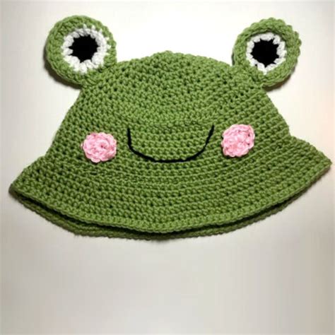 frog bonnet crochet pattern